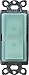 Lutron SC-1PS-SG Diva 15-Amp, 120-Volt to 277-Volt Single-pole Switch in Sea Glass