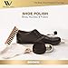 Himalayan Glow WBM Shoe Care Shoe Polish, Provides Scuff Free Cleaning, Best For All Leather Types, Shoe Cleaner, Shoe Shine Kit, Pack of 3