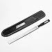 ZIZZON Stainless Steel Nail File 4 sides 7 inch Length
