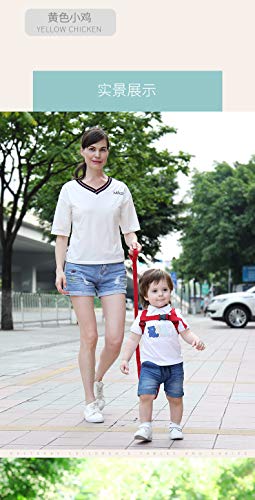 Toddler Harness Safety Leashes, Baby Leash for Walking, Anti Lost Wrist Link 1.5m, Walking Safety Harness for Kids, Toddler Leash Harness Angel Wings 1-3 Years Boys and Girls(Blue) - Thumbnail 4
