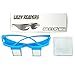 ANRRI Bed Prism Glasses Lazy Spectacles Horizontal Glasses Lie Down for Reading/Watching TV, Myopia usable,Blue