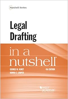 Legal Drafting in a Nutshell (Nutshells)