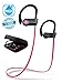 Pink Headphones, Wireless Earphones Bluetooth. SoundWhiz Turbo Pink Earbuds. Best Wireless Headphones for Women for Running, Sports, Gym, Exercise. Wireless Earbuds - Pink & Silver