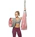 Bundle - 2 Items: Yoga Trapeze Baby Pink & Yoga Wonder Wheel Baby Pink [Bundle] - By YOGABODY - with 2 Free DVD