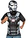 Rubie's Boy's Captain America: Civil War - War Machine Top and Mask, As Shown, Small