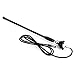 Dual MAR16B Marine Flexible Mast AM/FM Antenna (Black)