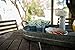 Creative Co-Op Oval Galvanized Metal Tray with Handles