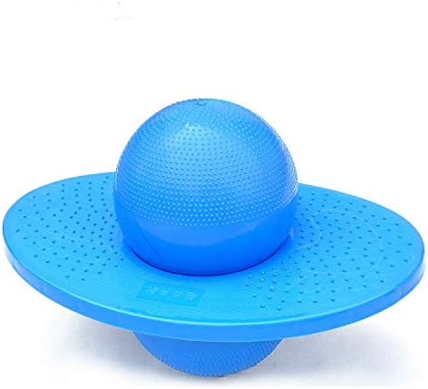 JWTX Bouncing Ball Jumping Ball Balance Fitness Balls (38cm * 27.5cm * 26.5cm (H), Blue 01)