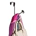 iDesign Pello Over the Door Organizer Hooks for Coats, Hats, Robes, Towels - Double Hook, Bronze