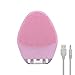 Sonic Electric Facial Cleansing Brush Waterproof Rechargeable Silicone Face Brush,1200 Brush Heads Deep Cleaning,Gentle Exfoliation And Face Massage By Vasrou