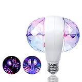 ZjRight Party light RGB Color stage LED Lamp 3 W E27 For Home Party Small Party Dsico