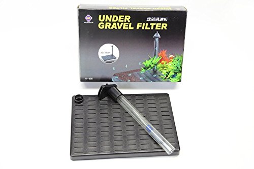 Under Gravel Filter 7.8"x5.5" Undergravel Filteration for Fish Tank Air Pump