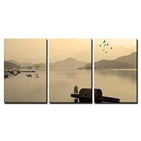 Chinese Landscape Painting - Canvas Art Wall Art - 16"x24" inches