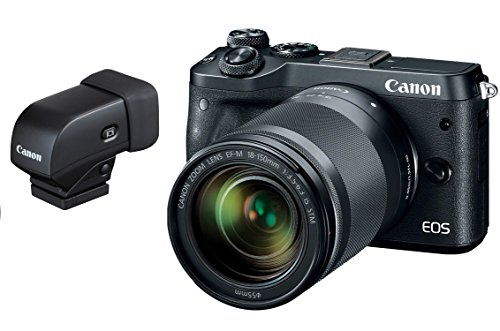Canon-EOS-M6-Mirrorless-Digital-Camera-with-18-150mm-Lens-Black-USA-Warranty-Canon-EVF-DC1-Electronic-Viewfinder