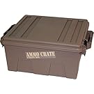 MTM ACR8-72 Ammo Crate Utility Box with 7.25" Deep, Large, Dark Earth