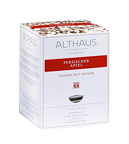 Althaus Tee PERSISCHER APFEL ⋅ Früchtetee im Pyramidenbeutel PYRA PACK ⋅ Aromatisierter Früchtetee mit Apfelgeschmack… – Bild 5