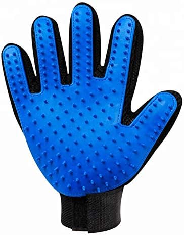 Pet Hair Glove Brush for Grooming and Deshedding (1 Pack)