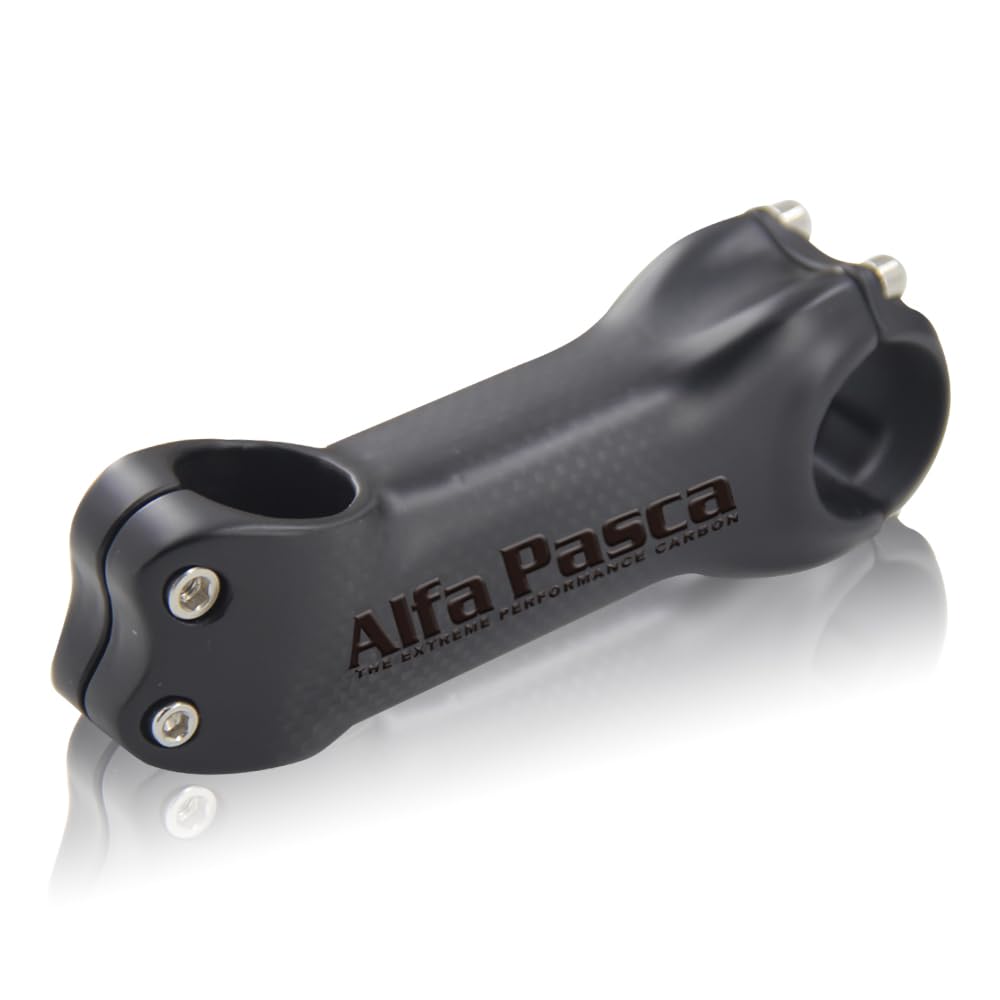 Alfa Pasca MTB Stem 31.8 Bicycle Stem Carbon 3K Matt 17° Road Bike Handlebar Stem Carbon 70 mm