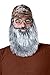 Fun World Duck Dynasty Men's Uncle Si Plush Accessory Kit, Silver, One Size