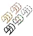 Jstyle 5 Pcs Stainless Steel Ear Cuff Earrings for Women Men Cartilage Earrings Hoop Lip Ring Non Piercing