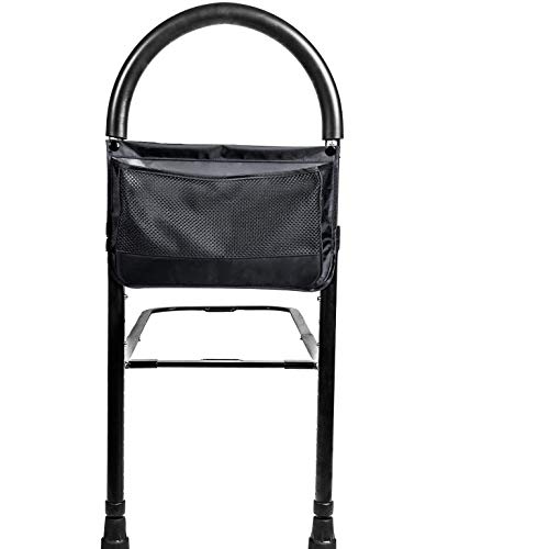 Vaunn Medical Bed Rail Assist & Height Adjustable Grab bar Handle for