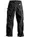 Carhartt Men's Washed Duck Work Dungaree Pant, Black, 32W X 32L