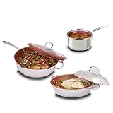 NuWave 12 Inch 'Everyday Pan' Is Now Available In A Mega Bundle With The Stainless Steel Induction Ready Grill Pan And The 3 QT Saucepan