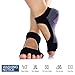 Ballet Yoga Socks, Dancing Yoga Pilates Socks with Grips Cotton Pilates Barre Gym Fitness Sports Women Non-slip Dance Socks for Fintness Yoga Socks (Black)