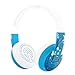 ONANOFF BuddyPhones Wave, Waterproof Wireless Bluetooth Volume-Limiting Kids Headphones, 18-Hour Battery Life, 4 Volume Settings, Built-in Microphone, Includes Backup Cable for Sharing, Robot Blue
