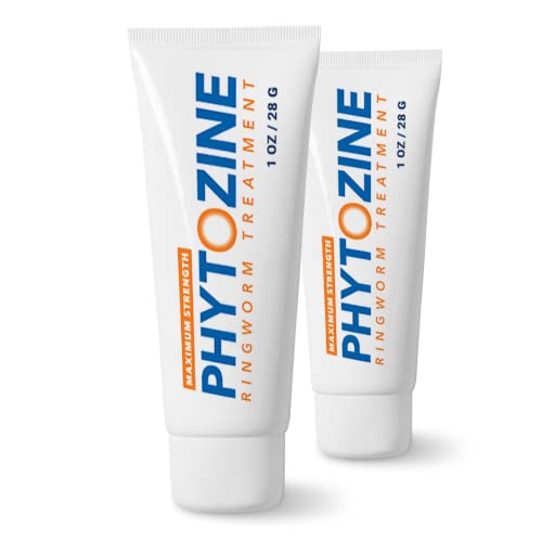PHYTOZINE Effective Ringworm Treatment for Humans, Powerful Antifungal Cream for All Forms of