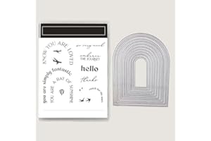 SRWVEYW 2025 Stamps and Dies,Easter Stamps for Card Making for DIY Various Festivals Album Scrapbooking Spring Birthdays Greeting Card (0859)