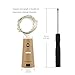 Aluan Wine Bottle Lights with Cork Christmas Lights 15 LED 10 Pack Fairy Lights Waterproof Battery Operated Cork String Lights for Jar Party Wedding Christmas Festival Bar Decoration, Warm White