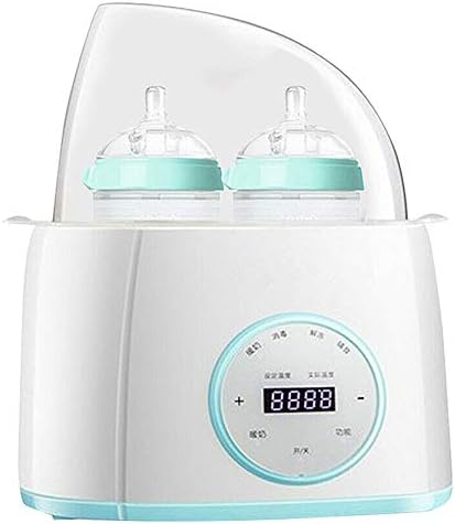 哺乳瓶ヒーター蒸気滅菌器 当店限定販売 6 In 1ダブルボトルボトルウォーマー ミルク補完食品消毒の加熱に使用 Ledディスプレイダブルスロット デザイン