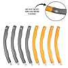 Phoenix Fitness Weighted Hula Hoops for Adults Fitness & Weight Loss Fitness Hula Hoop Ring Core Strength & Exercise 8…