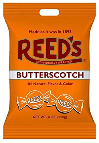 Old-Fashioned Reed's Butterscotch Hard Candy, 4 oz. Bag