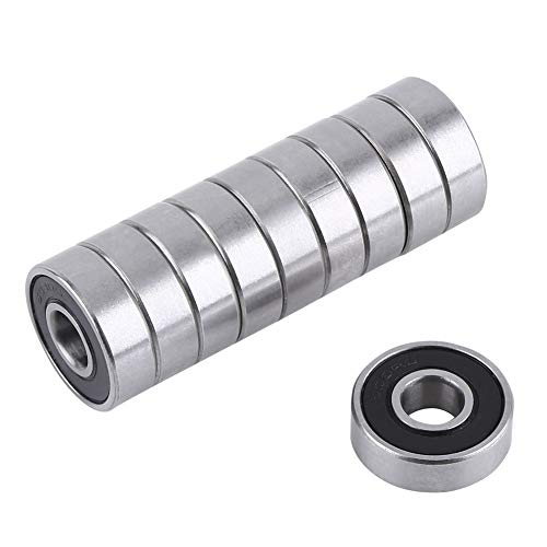 image for EXERAUO 608-2RS Bearings Skateboard Bearings Deep Groove Ball Bearings
