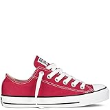 Converse Unisex Chuck Taylor All Star Ox Low Top Classic Red Sneakers - 15 B(M) US Women / 13 D(M) US Men
