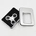 Fidget Spinner Hand Toy The Anti-Anxiety 360 Metal Aluminum alloy Triangle EDC Tri-Spinner for ADD ADHD Kids/Adult Funny Anti Stress 02Silvery