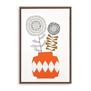 With a Professional Touch Fascinating Print Framed for Living Room Bedroom Abstract Flowers for