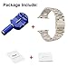 iiteeology Compatible with Apple Watch Band 38mm 40mm, Stainless Steel iWatch Band Replacement Strap for Apple Watch Series 2 Series 1 - Champagne Gold