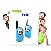 Joylor 2-Way Walkie Talkie Toy with 3-5 Km Range, Blue (Pack of 2)