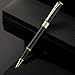 ZenZoi Executive Black Fountain Pen – Showtime Fine Nib Limited Edition Calligraphy Stylograph Pens, Includes Ink Refill Converter & Elegant Gift Box Case