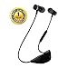 Bluetooth Running Headphones, Accering Wireless Sports Bluetooth Headset V4.1 Massage IPX5 Sweatproof Stereo Earbuds Neckband Noise Cancelling Headphones with Mic (Black)