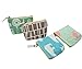iSuperb Pack of 4 Canvas Coin Purse Change Cash Bag Zipper Small Purse Wallets (Cute Animal)