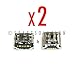 ePartSolution-2 X Samsung Galaxy Grand Duos GT-i9082L Charger Charging Port Dock Connector USB Port Repair Part USA Seller