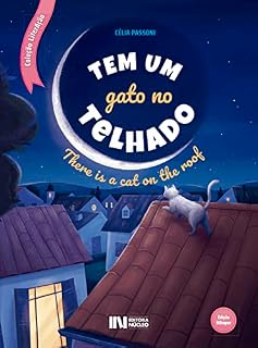 Livro Tem um gato no telhado (COLEÇÃO LITERAÇÃO)