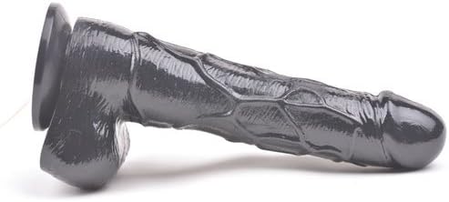 Be Horny Multi-Speed Vibrating/Rotating Realistic Penis Dildo with Strong Suction Cup, 7-Inch, Black - Image 4