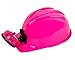Squire Boone Village Light-up Hard Hat Including Miner, Railroader, Builder and Spelunker Helmet Labels (Pink)