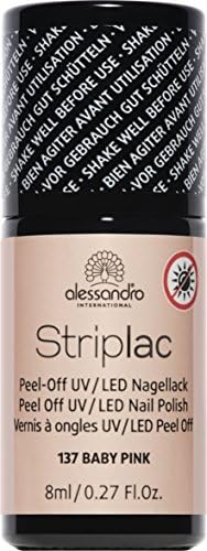Striplac Peel-Off UV/LED Nail Polish (8mL) - 37 Baby Pink. by Alessandro Striplac