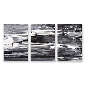 3 Piece Canvas Wall Art - Abstract Color - Canvas Prints Home Artwork Decoration for Living Room,Bedroom - 24"x36" x 3 Panels